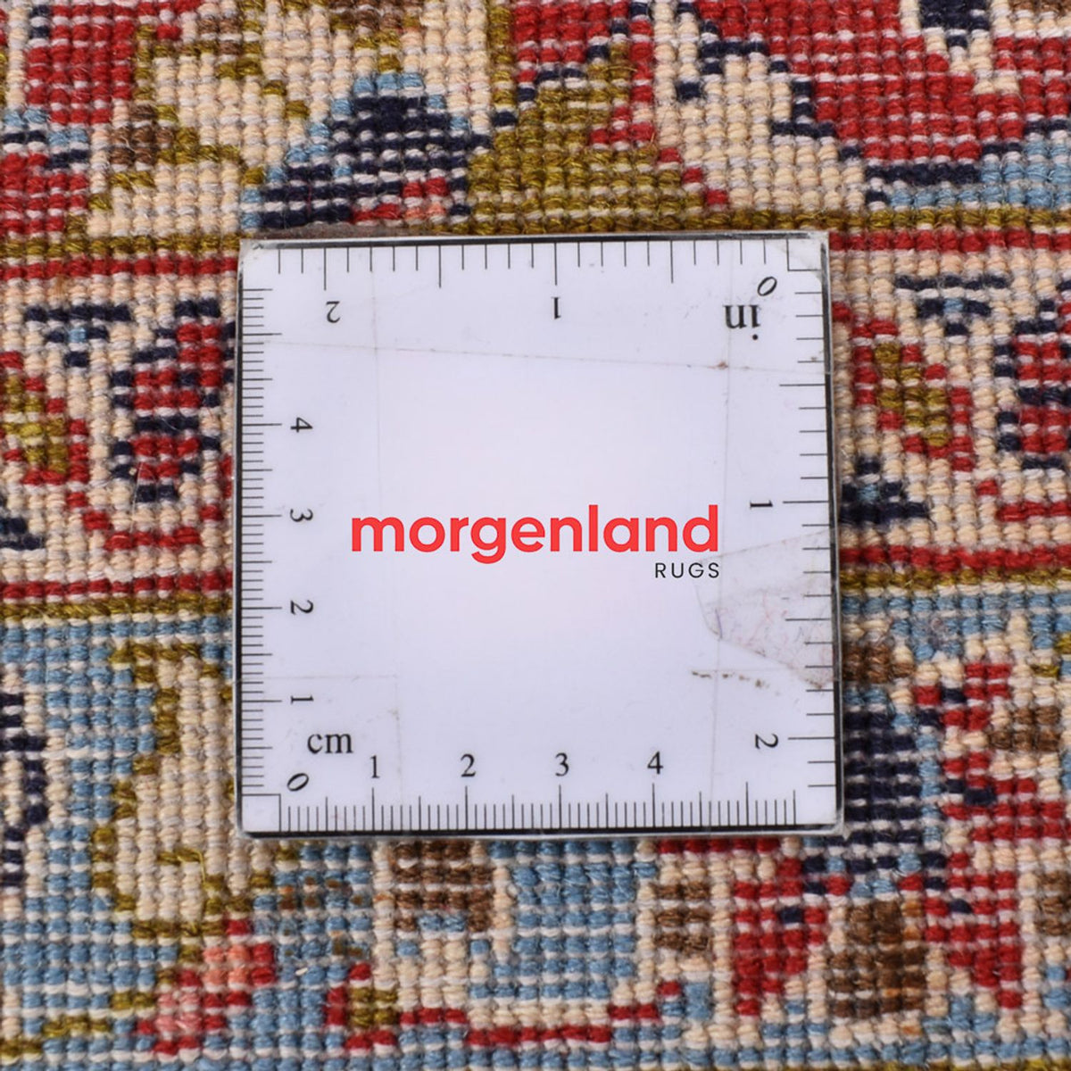 Biegacz Dywan perski - Keshan - 392 x 110 cm - czerwony