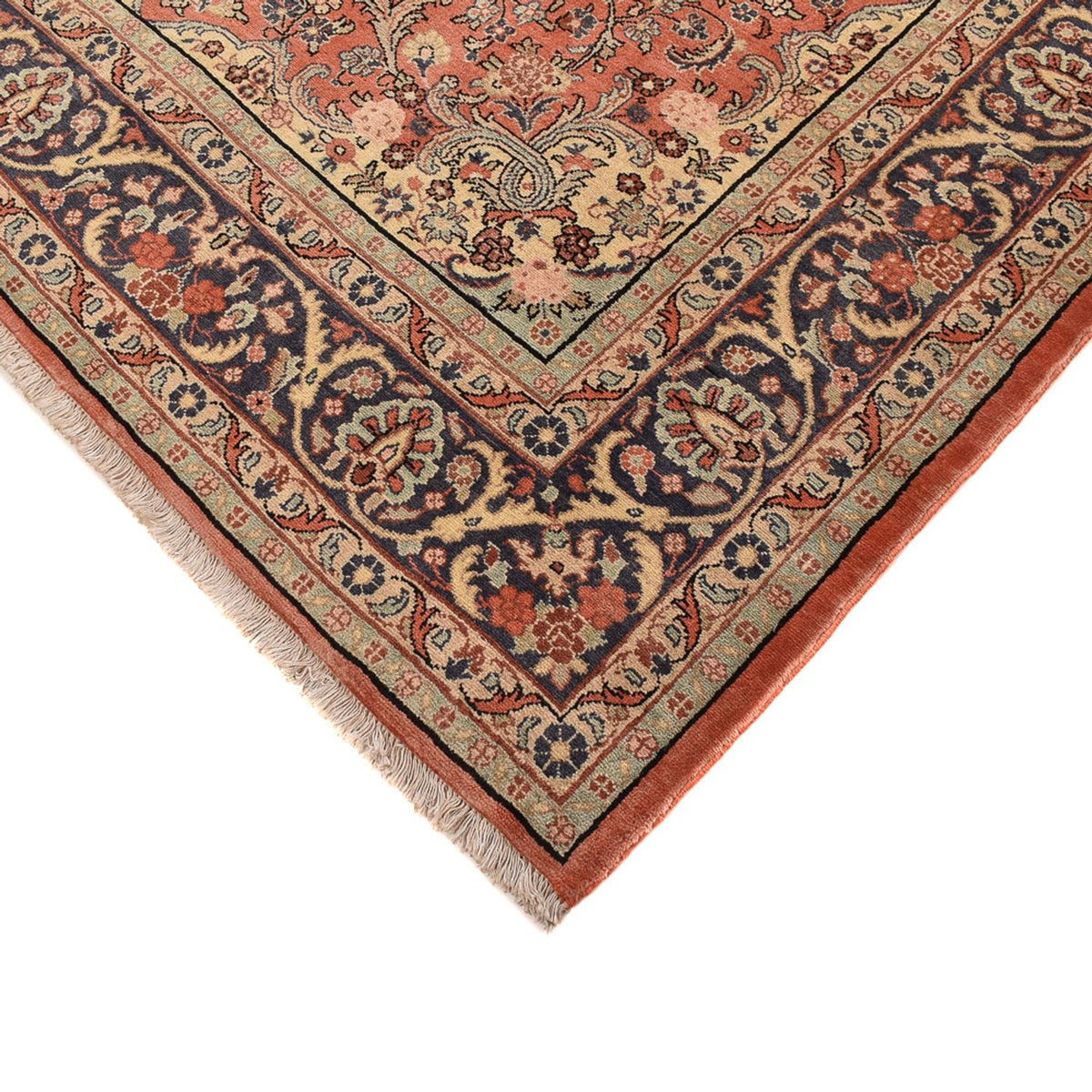 Perski dywan - Nomadyczny - 317 x 208 cm - pomarańczowy