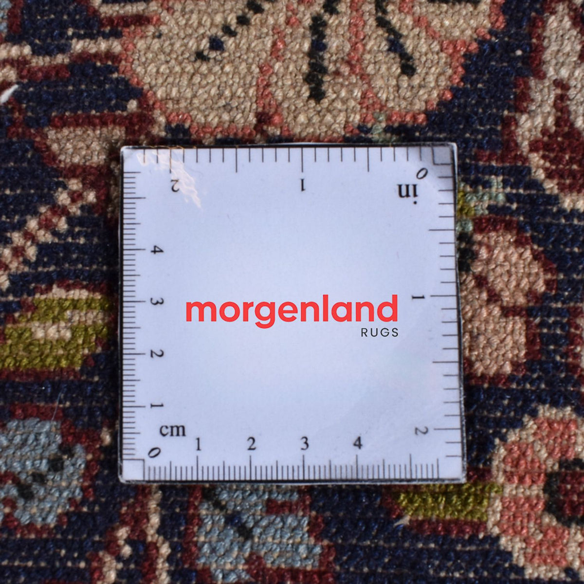 Perski dywan - Nomadyczny kwadratowy  - 308 x 305 cm - łososiowy