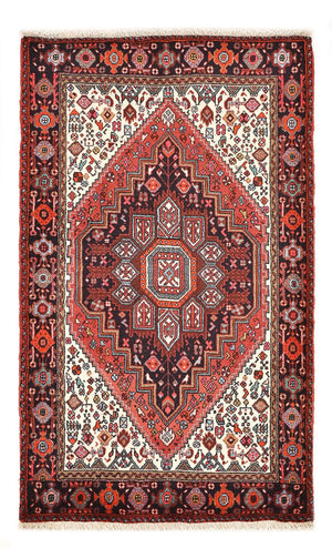 Perski dywan - Nomadyczny - 129 x 80 cm - jasna czerwień