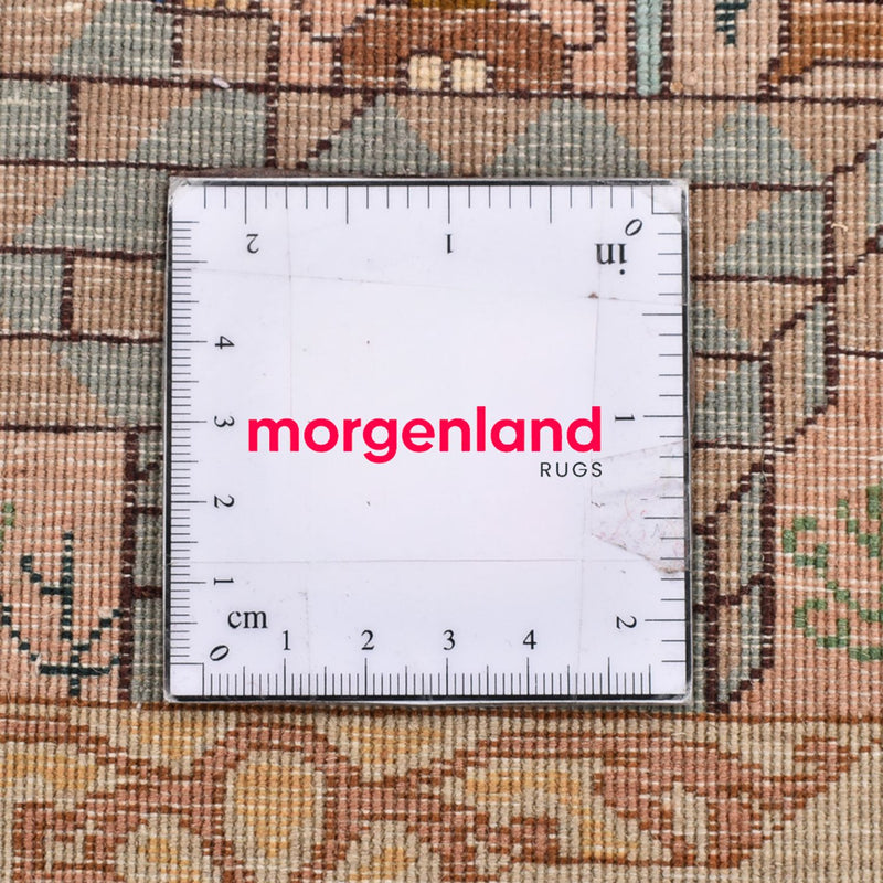 Dywan perski - Tabriz - Królewski - 83 x 72 cm - wielokolorowy