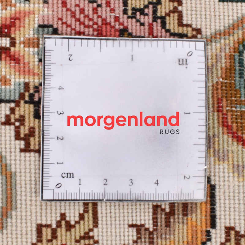 Biegacz Dywan perski - Tabriz - Premium - 320 x 83 cm - karmelowy