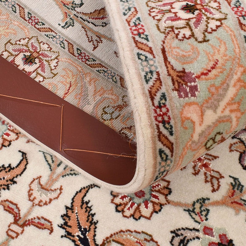 Biegacz Dywan perski - Tabriz - Premium - 312 x 74 cm - karmelowy