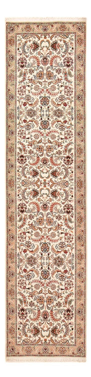Biegacz Dywan perski - Tabriz - Premium - 315 x 77 cm - karmelowy