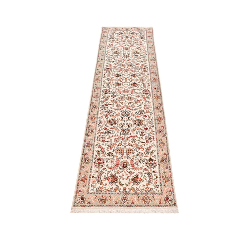 Biegacz Dywan perski - Tabriz - Premium - 315 x 77 cm - karmelowy