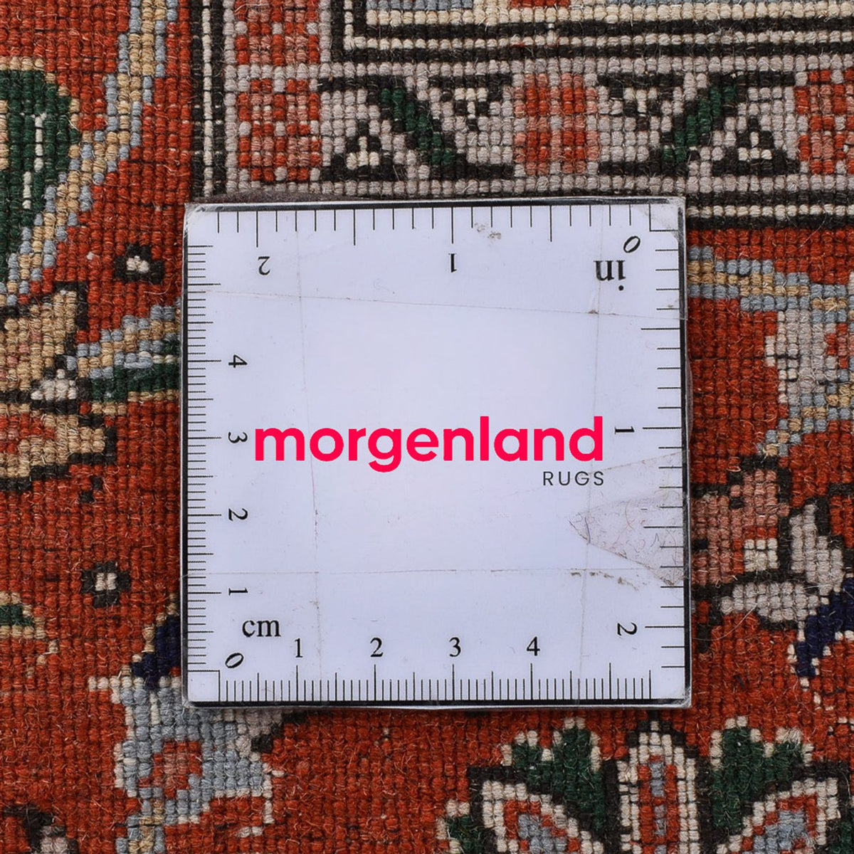 Dywan perski - Tabriz - Królewski - 348 x 246 cm - rdza