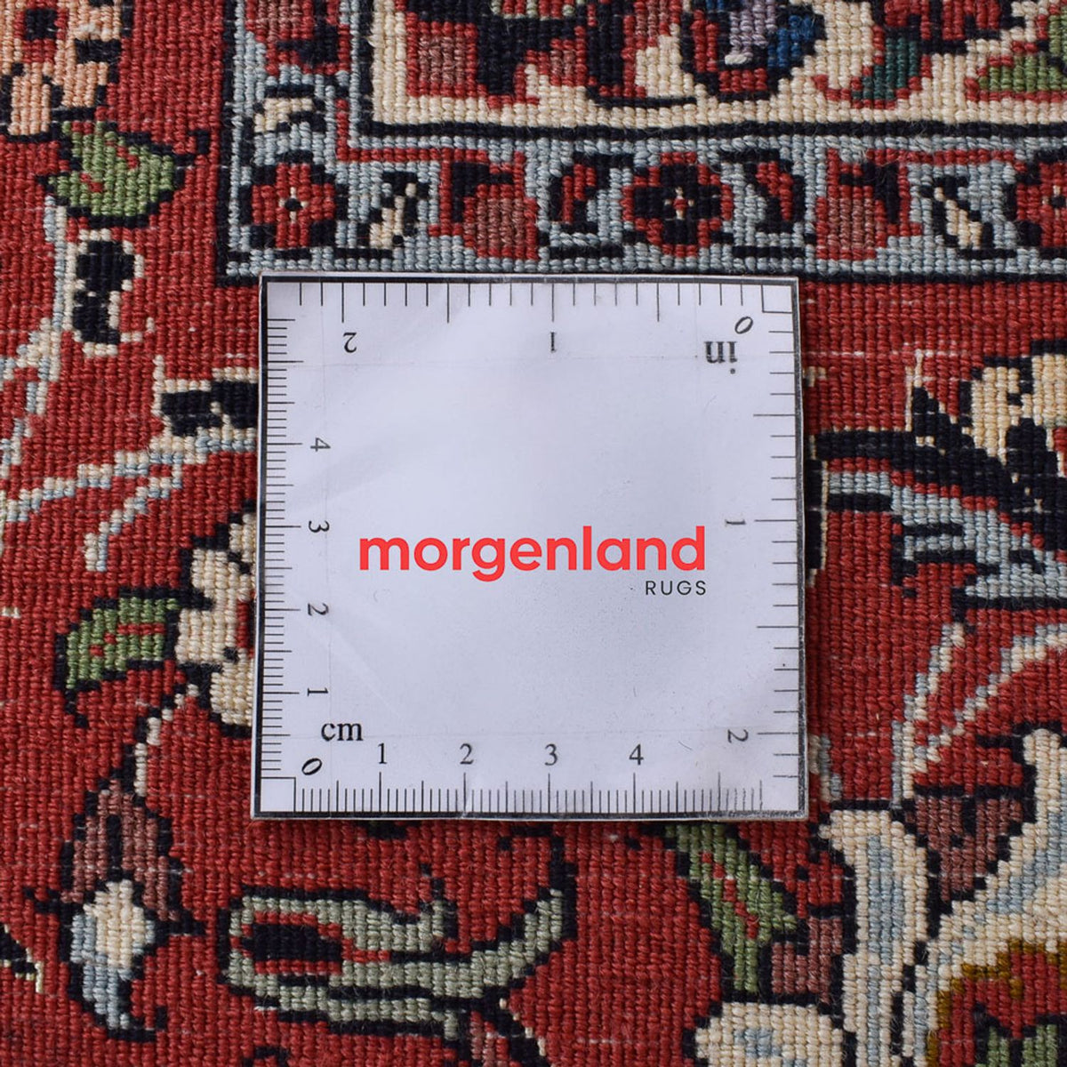 Dywan perski - Bijar - 350 x 258 cm - ciemnoniebieski