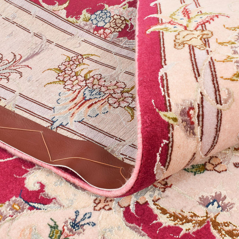 Dywan perski - Tabriz - Królewski - 210 x 154 cm - czerwony