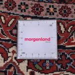 Dywan perski - Bijar okrągły  - 250 x 250 cm - rdza