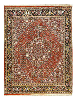 Dywan perski - Tabriz - Królewski - 195 x 150 cm - rdza