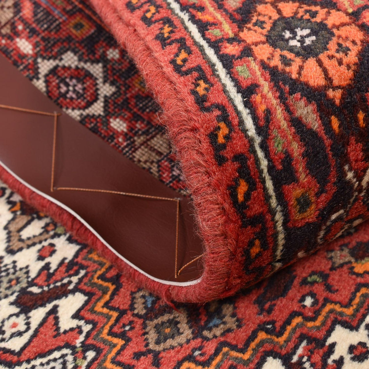 Perski dywan - Nomadyczny - 123 x 75 cm - jasna czerwień