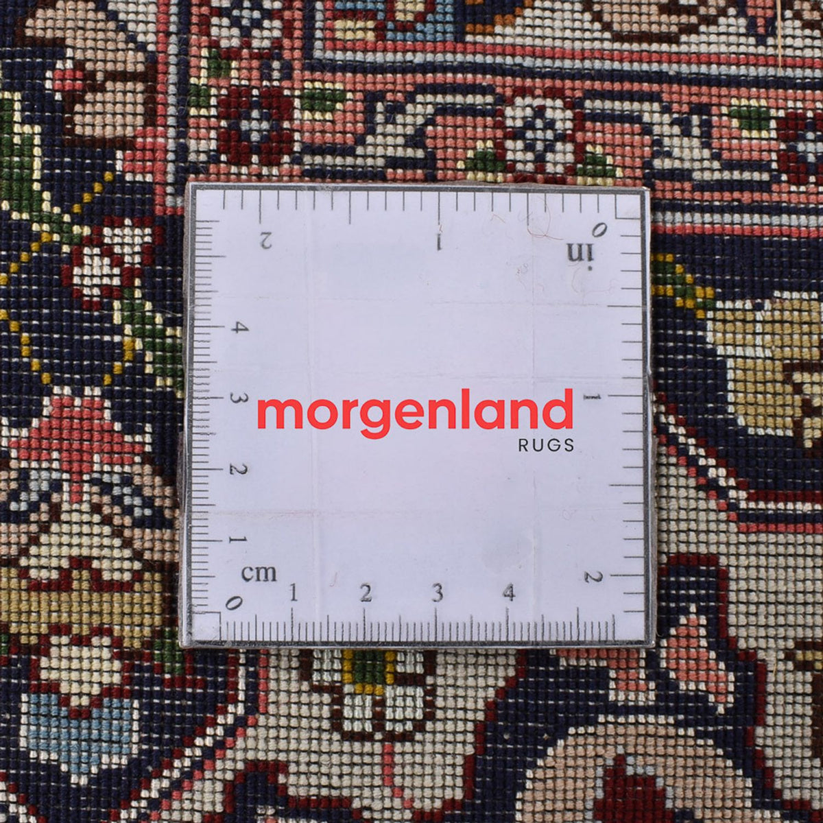 Dywan perski - Tabriz - Królewski kwadratowy  - 254 x 248 cm - ciemny beż