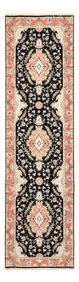 Biegacz Dywan perski - Tabriz - Królewski - 300 x 83 cm - ciemnoniebieski