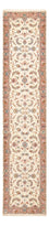 Biegacz Dywan perski - Tabriz - Premium - 347 x 77 cm - beżowy