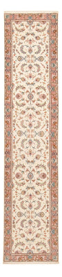 Biegacz Dywan perski - Tabriz - Premium - 347 x 77 cm - beżowy