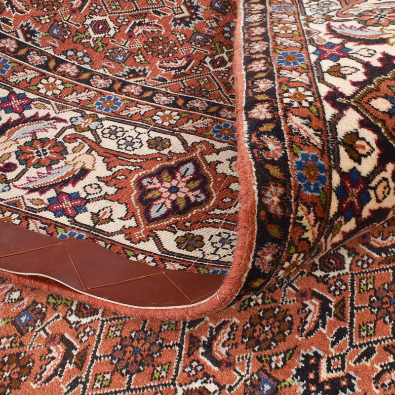 Biegacz Dywan perski - Bijar - 392 x 200 cm - rdza