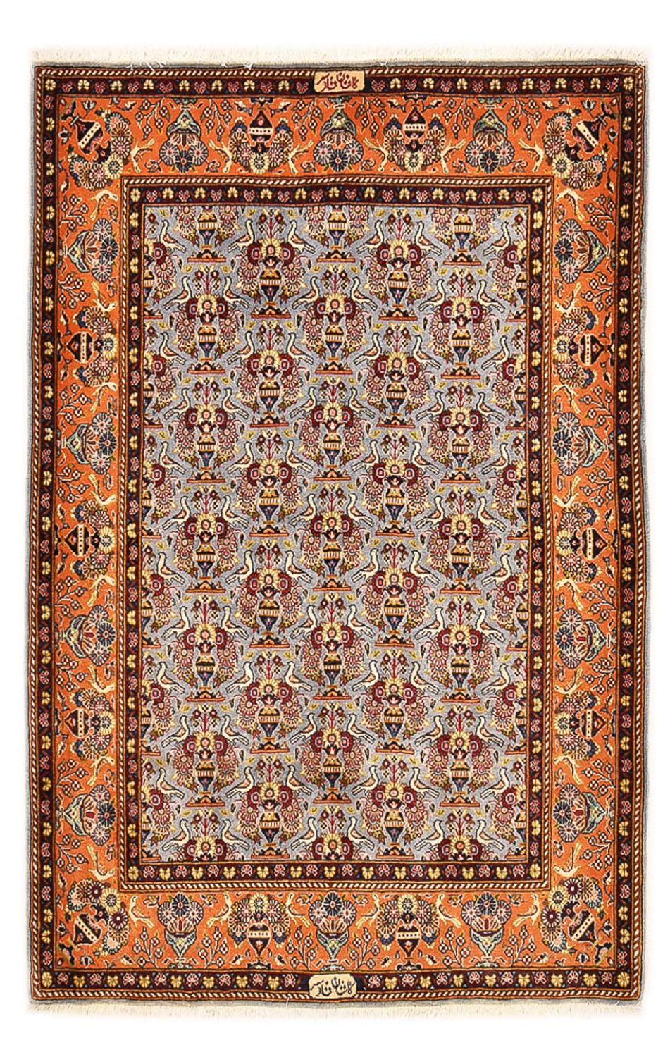 Dywan perski - Ghom - Royal - 169 x 111 cm - wielokolorowy