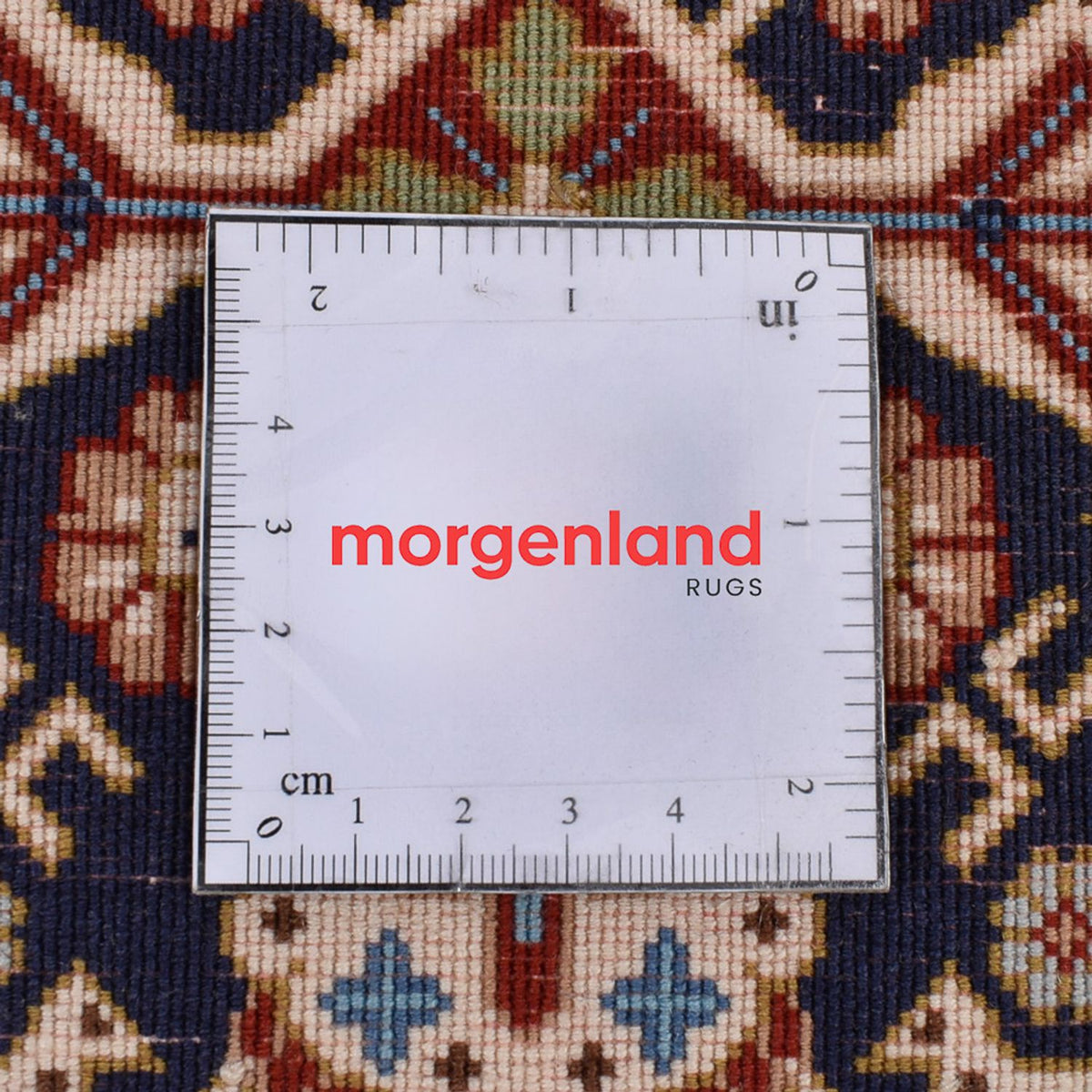 Biegacz Perski dywan - Ghom - Królewski - 193 x 51 cm - ciemny beż