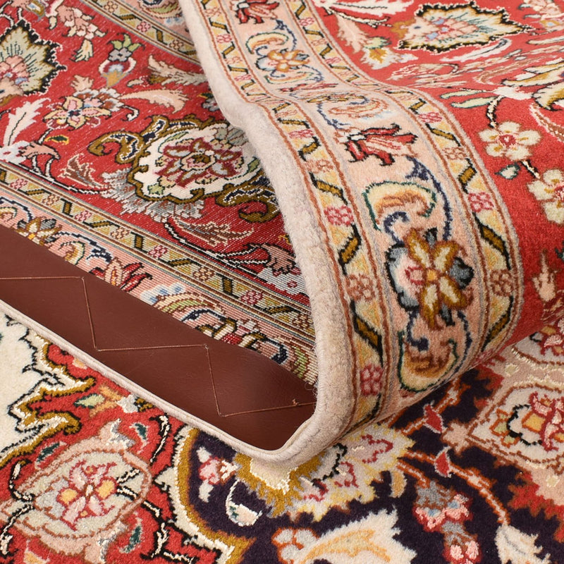 Dywan perski - Tabriz - Królewski - 305 x 203 cm - beżowy