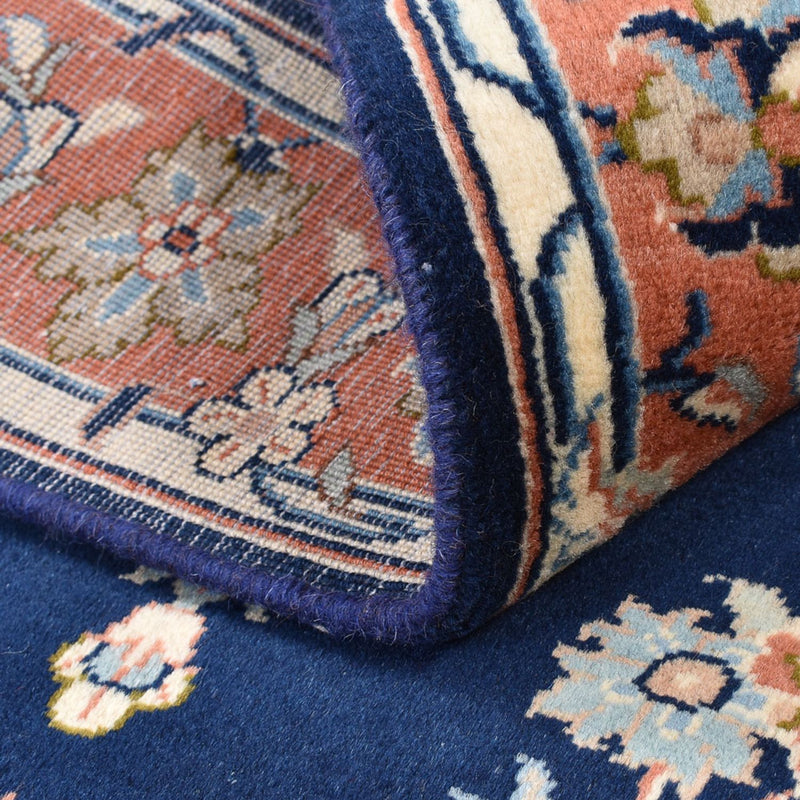 Dywan perski - Keshan - 132 x 85 cm - niebieski