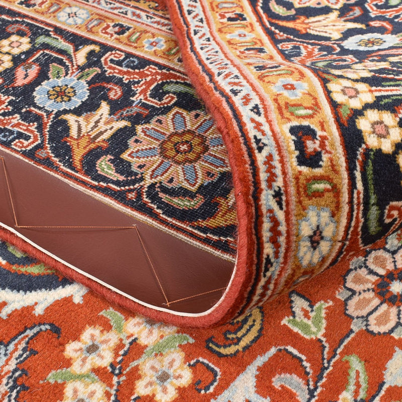 Perski dywan - Ghom - Królewski - 240 x 142 cm - czerwony