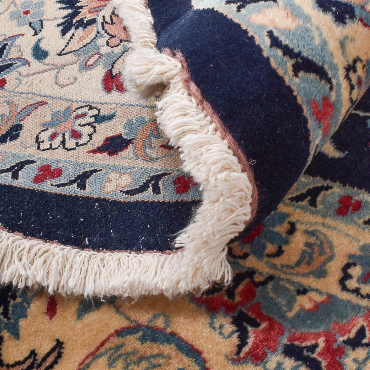 Dywan perski - Klasyczny - 235 x 235 cm - ciemnoniebieski