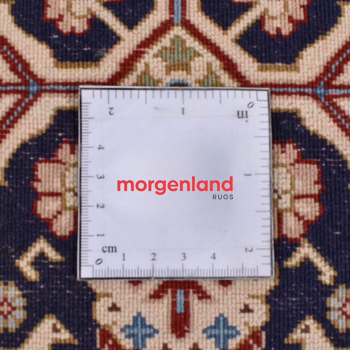 Biegacz Perski dywan - Ghom - Królewski - 195 x 55 cm - ciemny beż