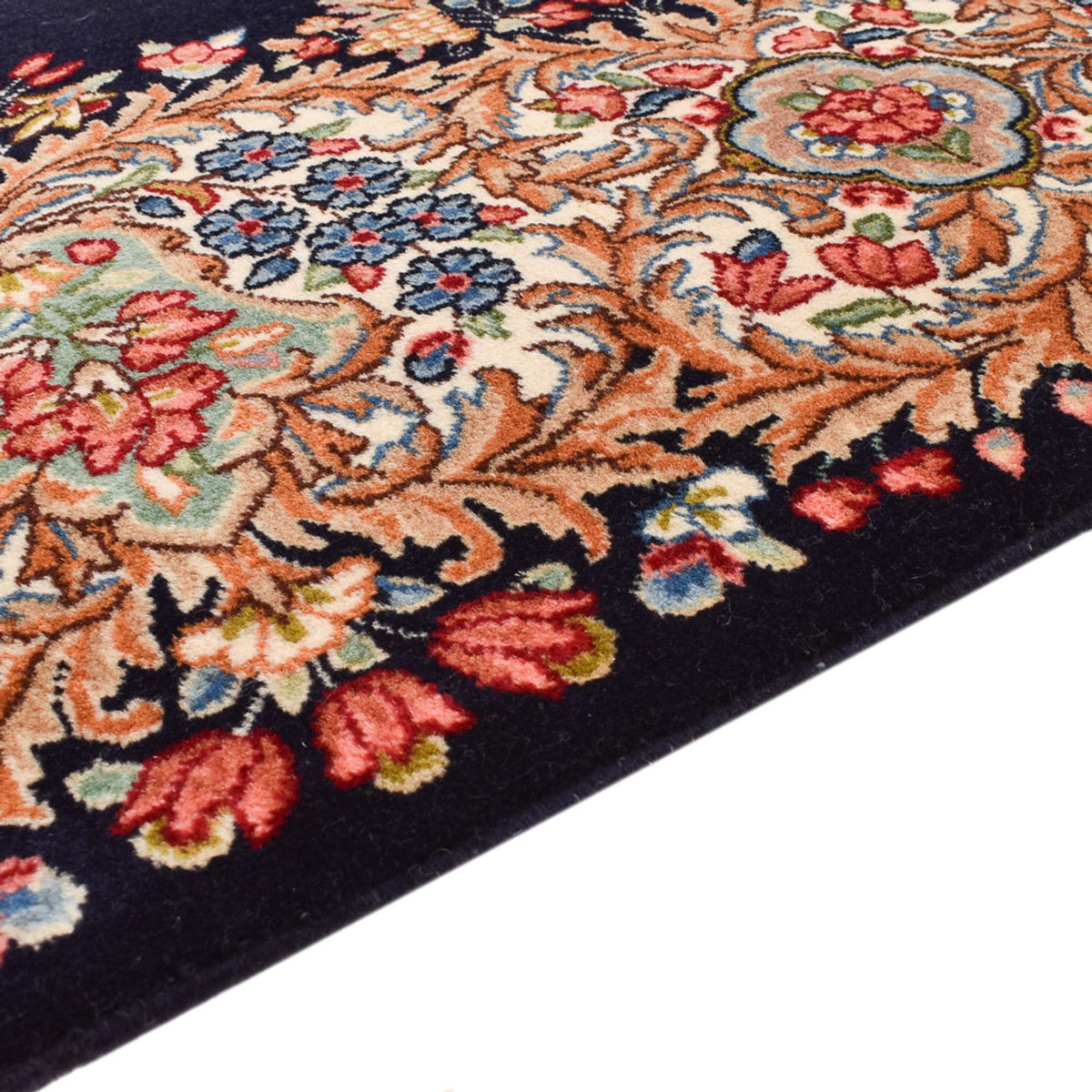 Dywan perski - Royal - 260 x 153 cm - ciemnoniebieski