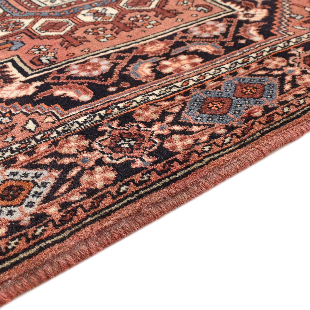 Perski dywan - Nomadyczny - 115 x 76 cm - jasna czerwień