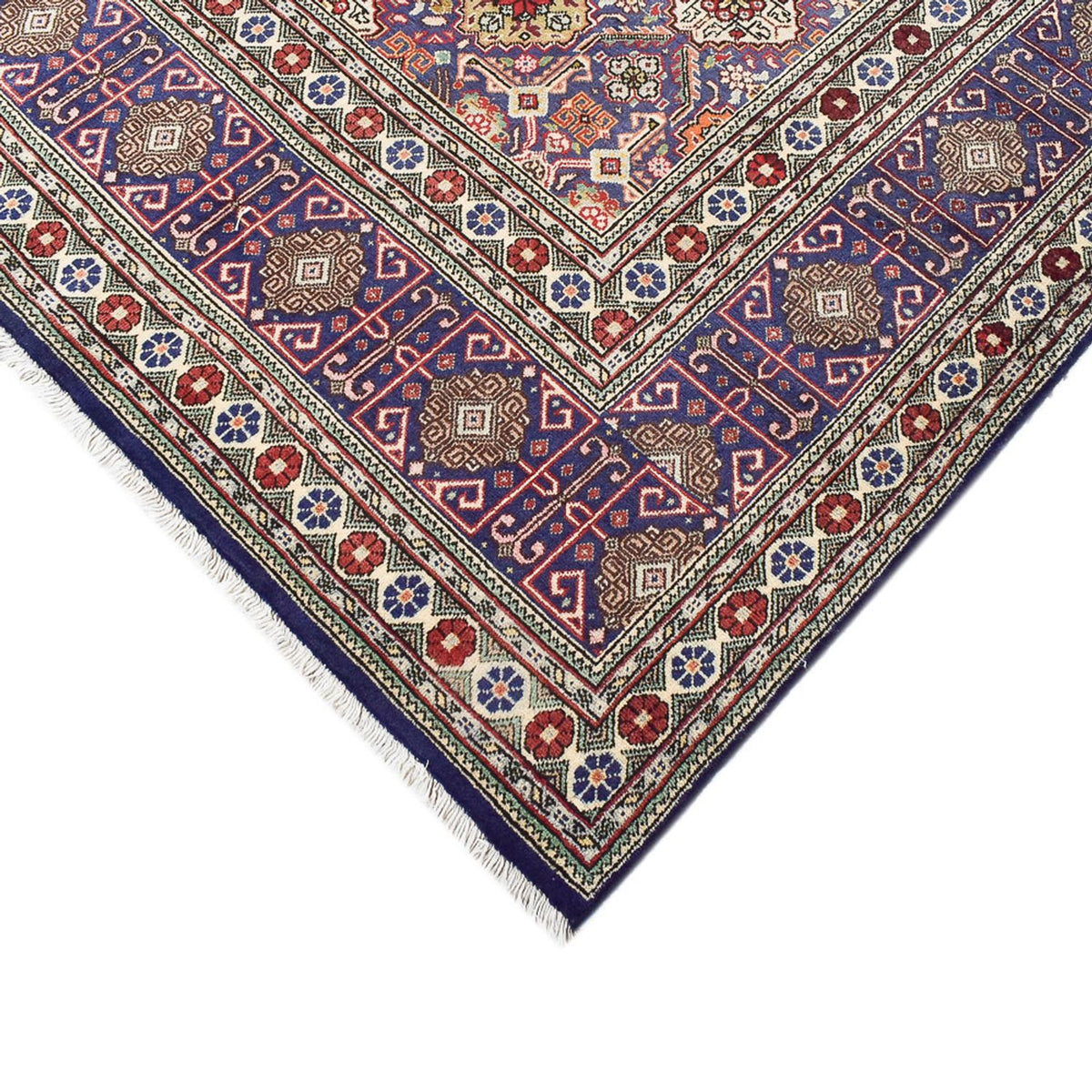 Dywan perski - Tabriz - Królewski - 400 x 312 cm - jasnobrązowy