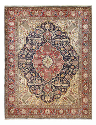 Dywan perski - Tabriz - Królewski - 405 x 310 cm - wielokolorowy