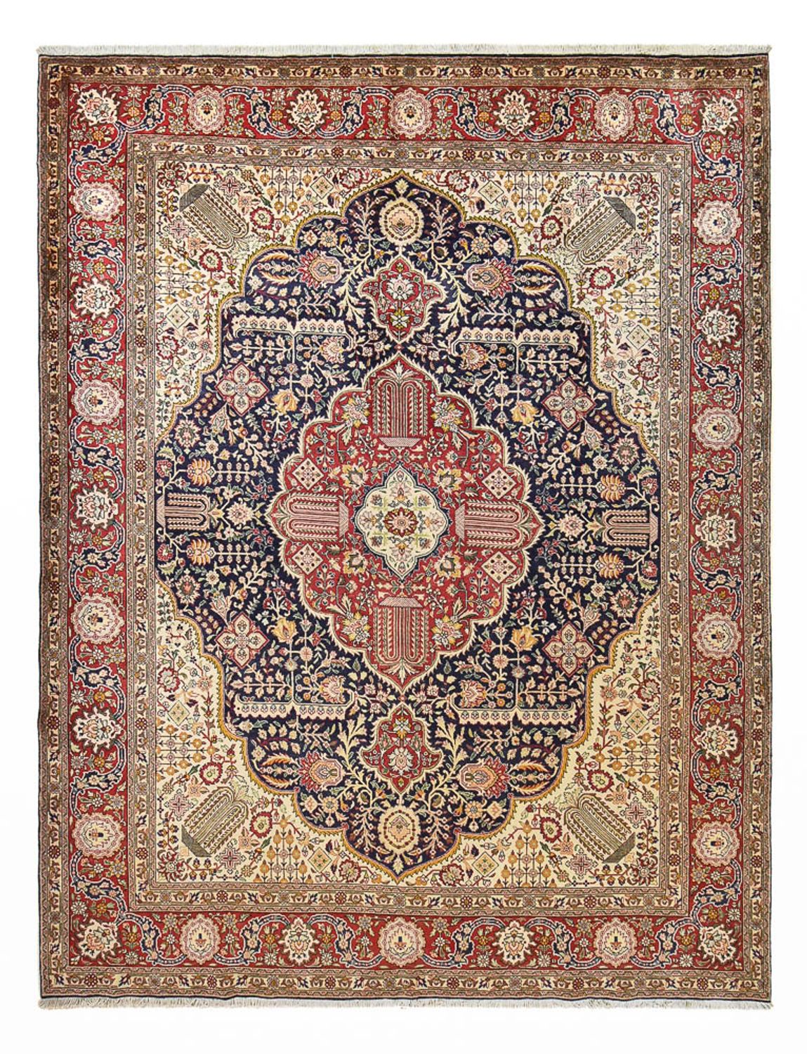 Dywan perski - Tabriz - Królewski - 405 x 310 cm - wielokolorowy