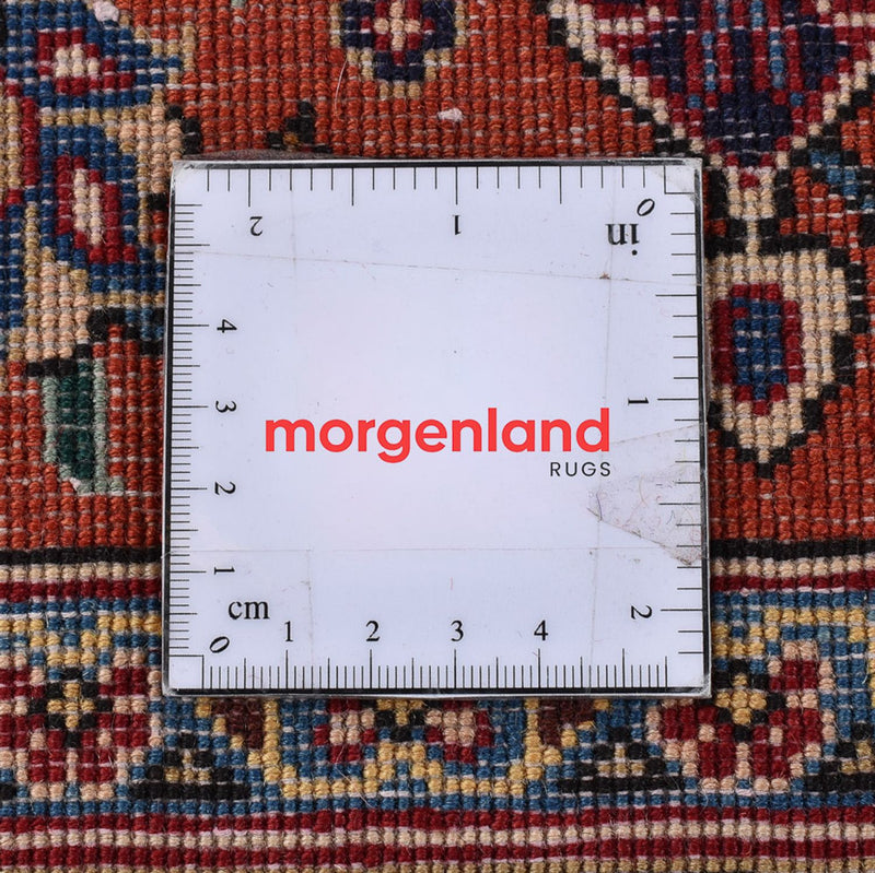 Dywan perski - Tabriz - Królewski - 373 x 278 cm - bordowa czerwień