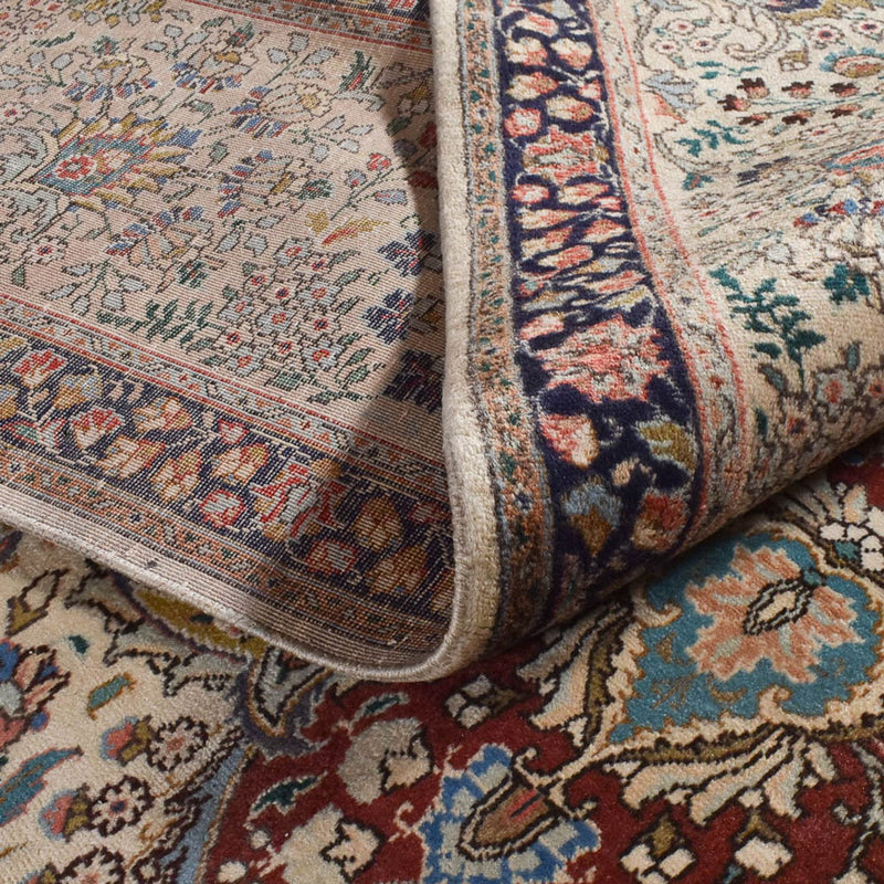 Dywan perski - Tabriz - Królewski - 389 x 306 cm - piaskowy