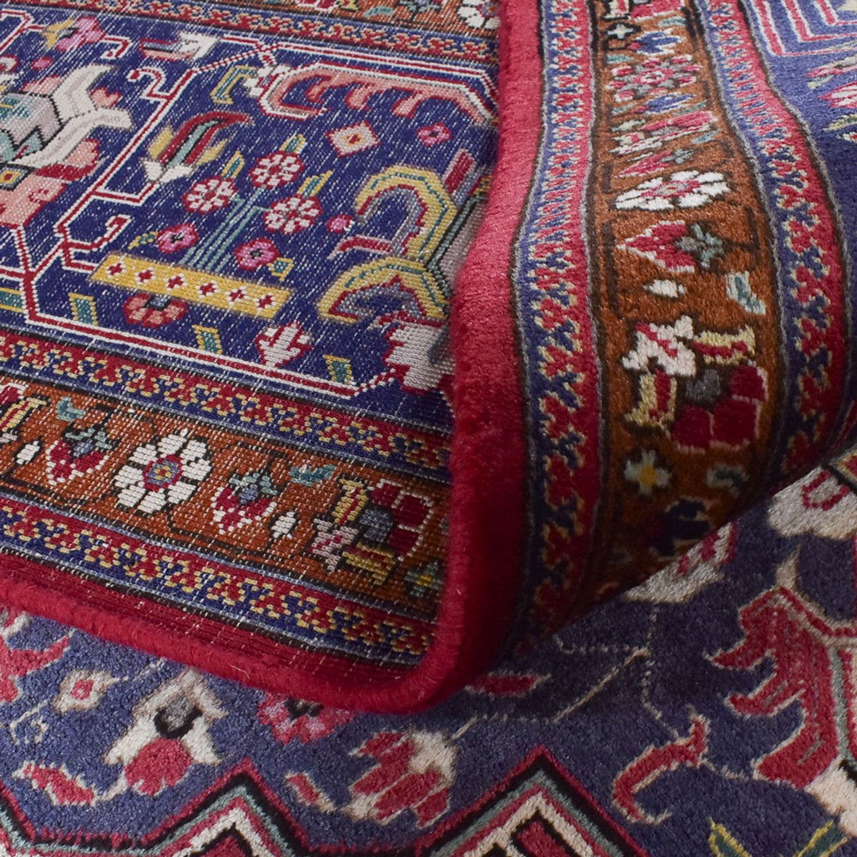 Dywan perski - Tabriz - Królewski - 402 x 308 cm - czerwony