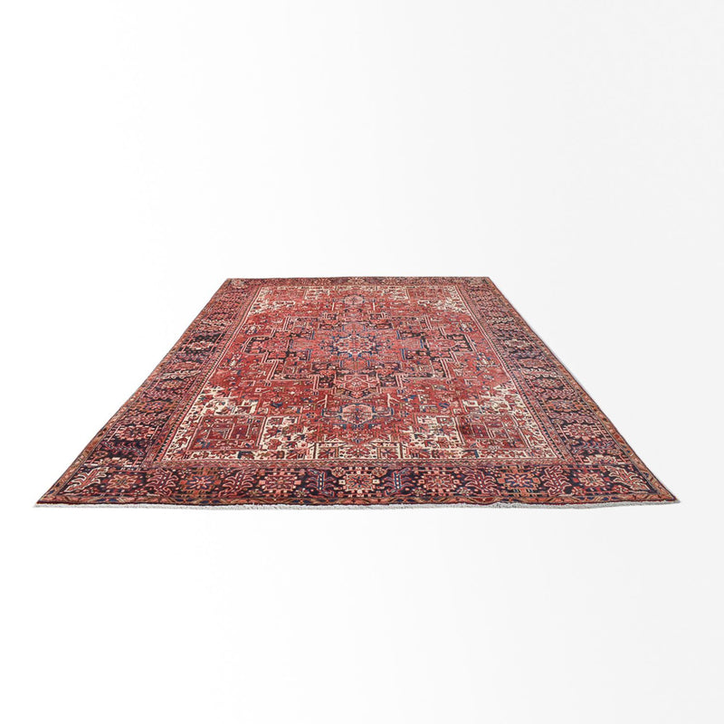 Perski dywan - Nomadyczny - 396 x 290 cm - jasna czerwień