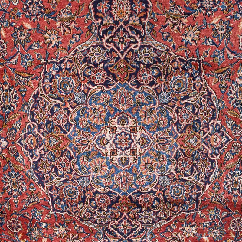 Dywan perski - Keshan - Royal - 445 x 333 cm - jasna czerwień