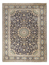 Kashmar Dywan 293x390cm - Dywan perski - Prostokątny / Ciemnoniebieski / 293 x 390 cm Prostokątny