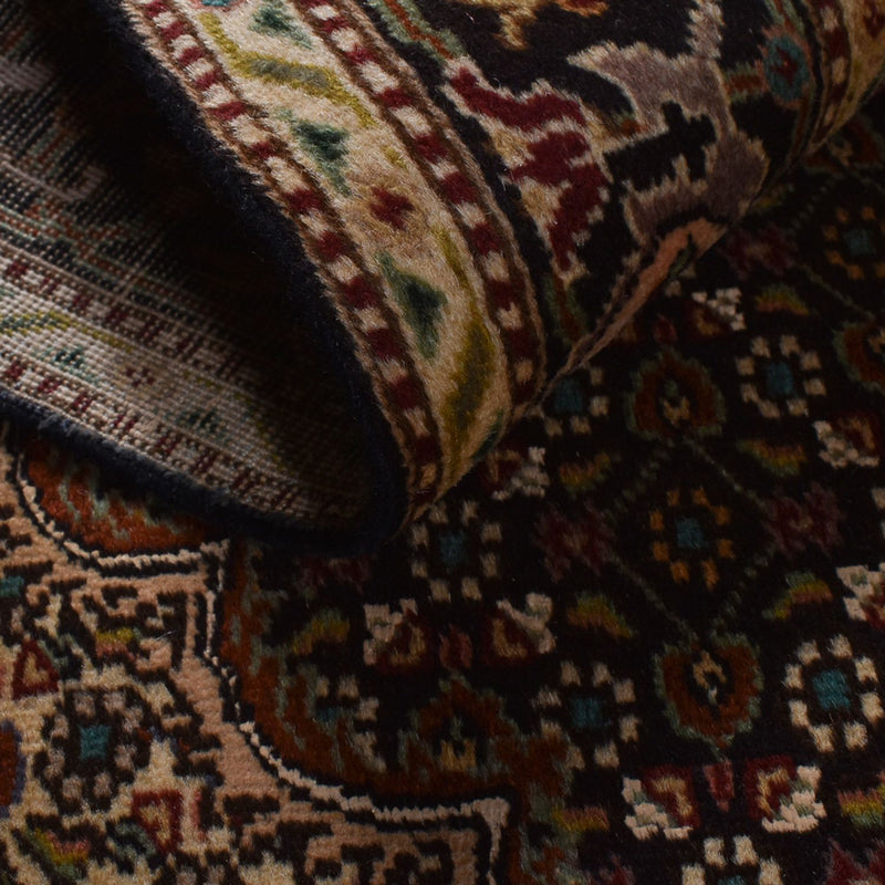 Dywan perski - Tabriz - Królewski - 203 x 148 cm - ciemnobrązowy