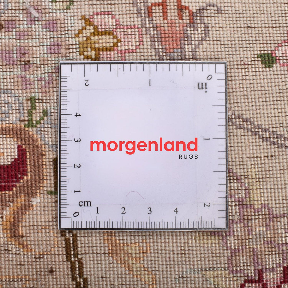 Dywan perski - Tabriz - Królewski okrągły  - 200 x 200 cm - wielokolorowy