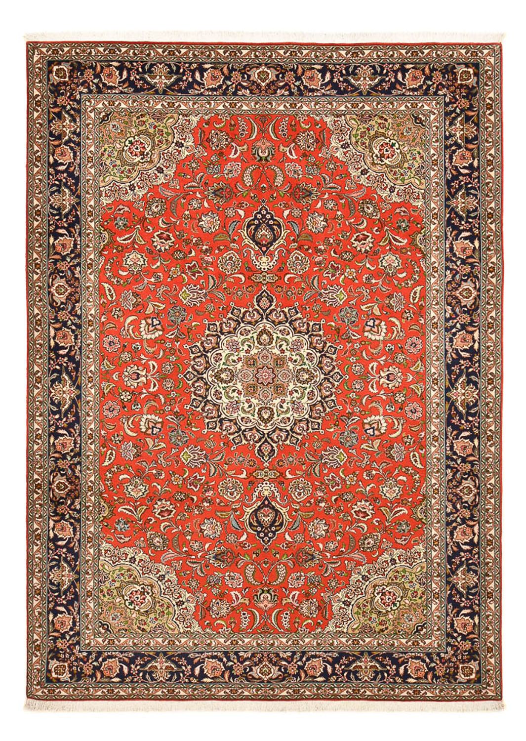 Dywan perski - Tabriz - Królewski - 295 x 208 cm - czerwony