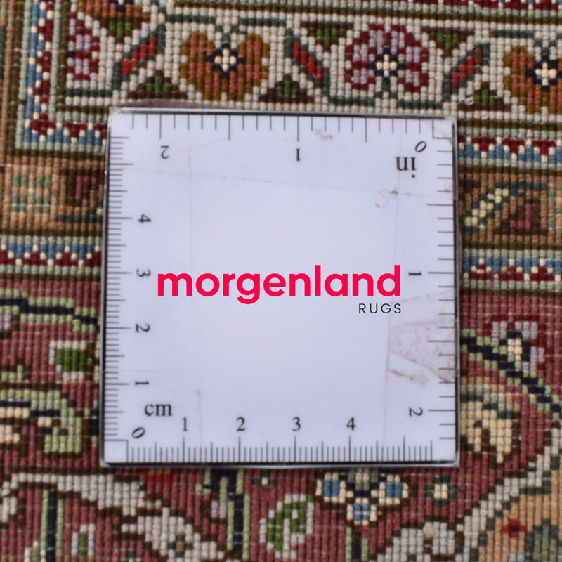 Dywan perski - Tabriz - Królewski - 304 x 205 cm - rdza