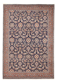 Dywan perski - Bijar - 295 x 206 cm - ciemnoniebieski