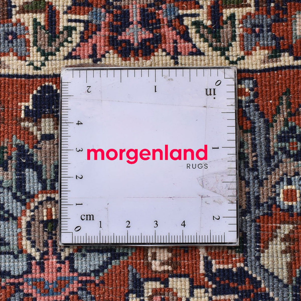 Dywan perski - Bijar - 295 x 206 cm - ciemnoniebieski