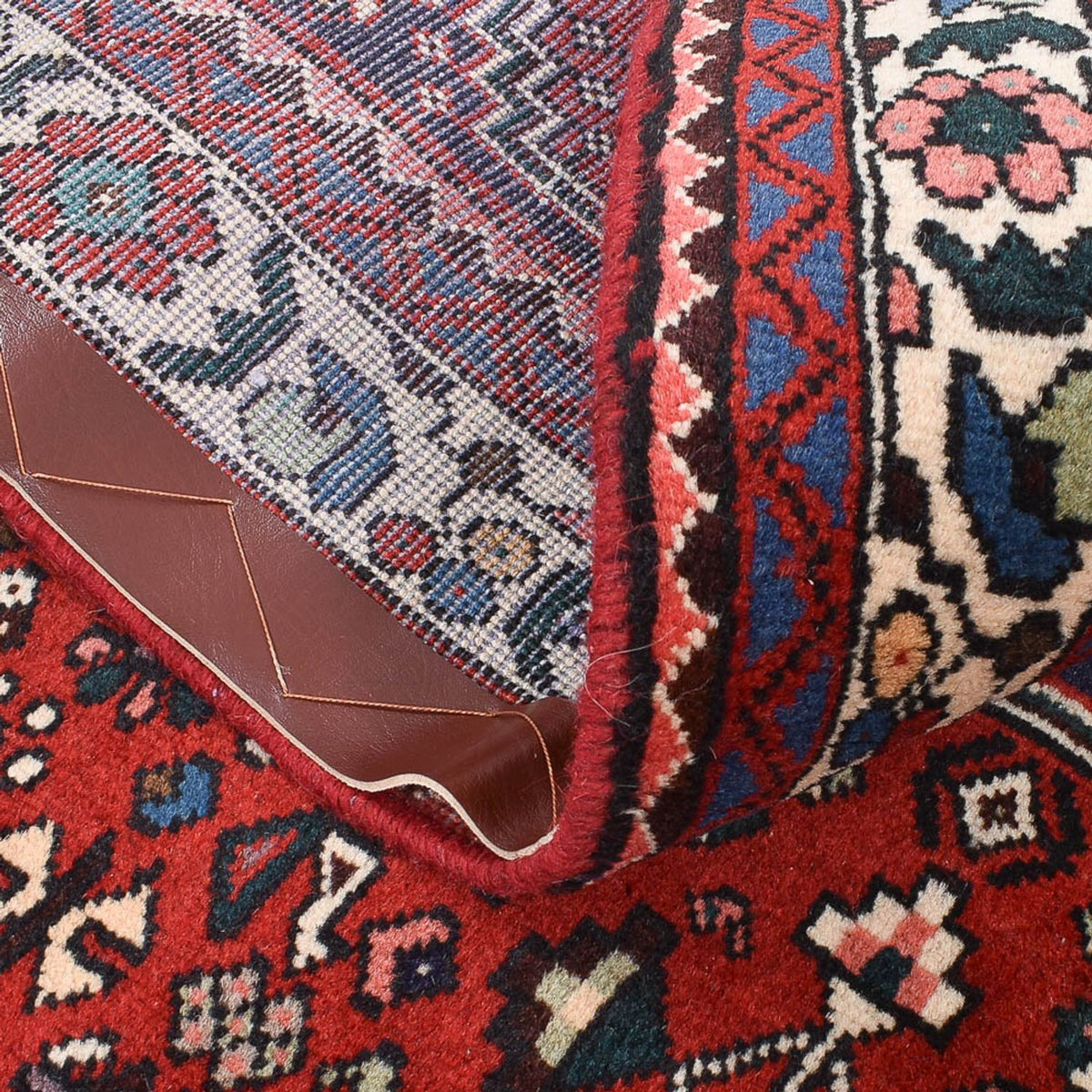 Perski dywan - Nomadyczny - 158 x 108 cm - czerwony