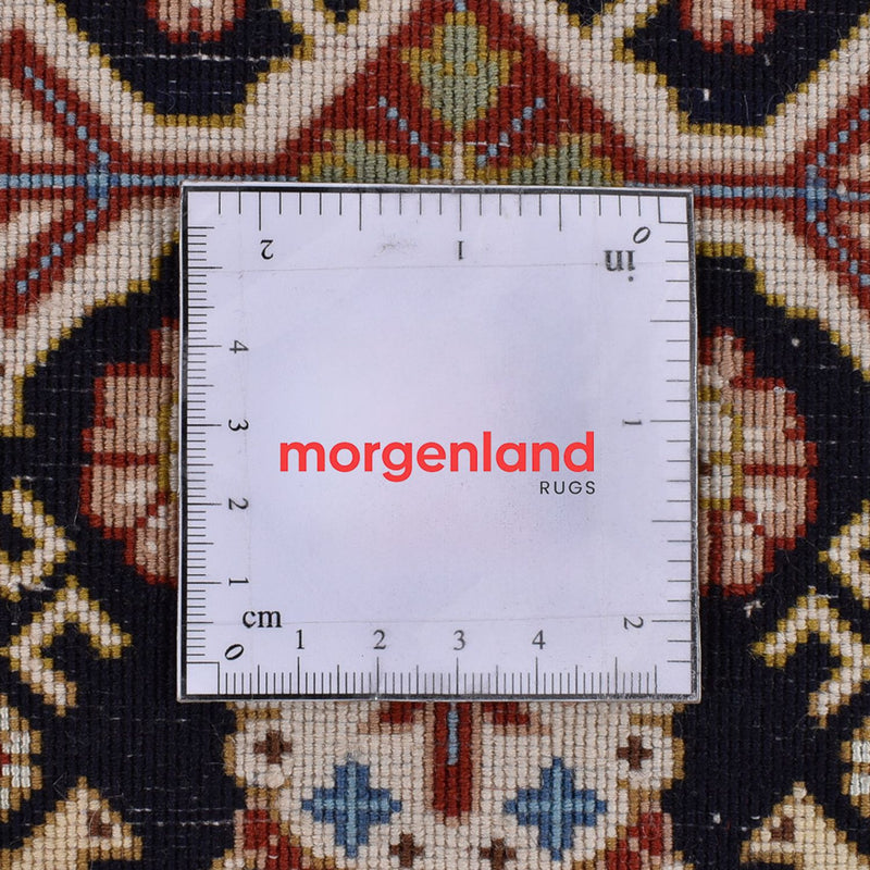 Biegacz Perski dywan - Ghom - Królewski - 201 x 52 cm - ciemny beż