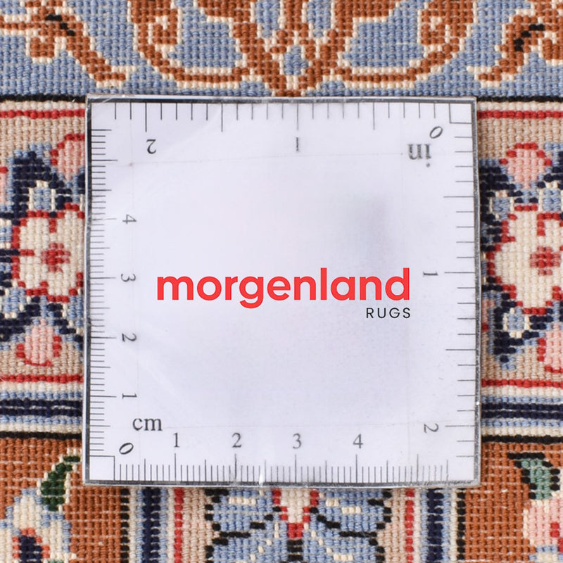 Dywan perski - Isfahan - Premium - 238 x 159 cm - ciemnoniebieski