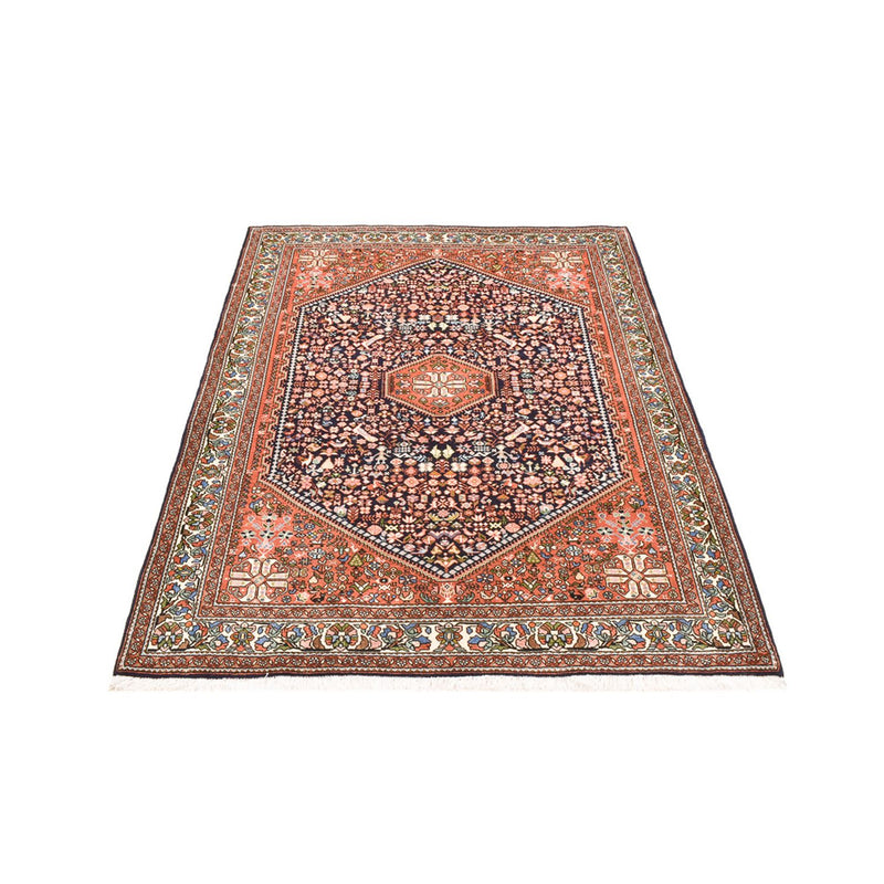 Biegacz Dywan Gabbeh - Kashkuli perski - 202 x 150 cm - ciemnoniebieski