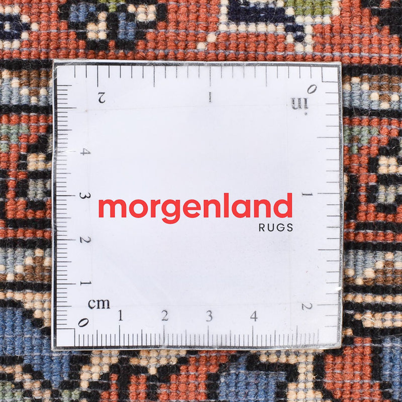 Biegacz Dywan Gabbeh - Kashkuli perski - 202 x 150 cm - ciemnoniebieski