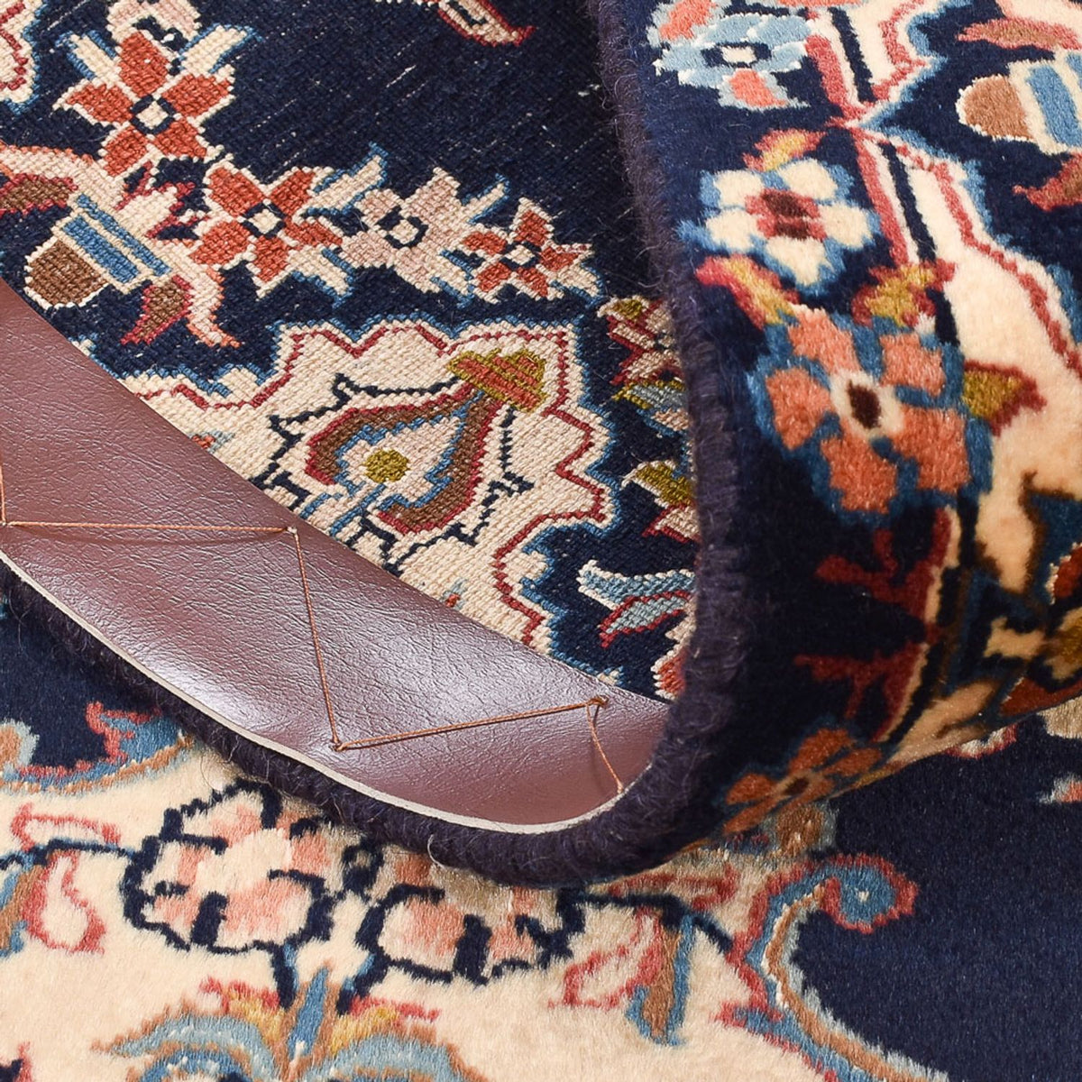 Biegacz Dywan perski - Klasyczny - 295 x 68 cm - ciemnoniebieski